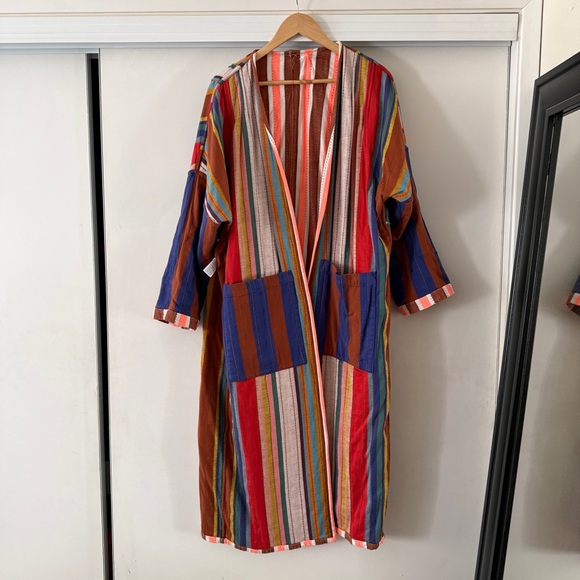 Ace and Jig Long Quilted Duster in Cocktail, Backstroke, and Rodeo - Picture 11 of 12